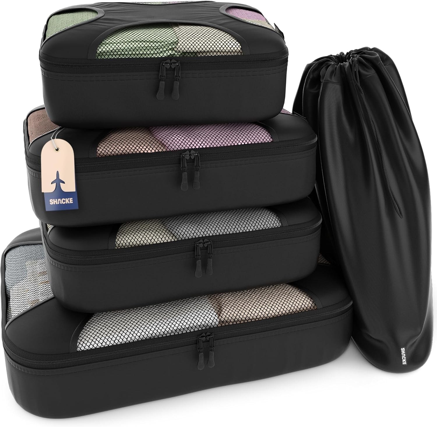 5-Piece Travel Packing Cube Set