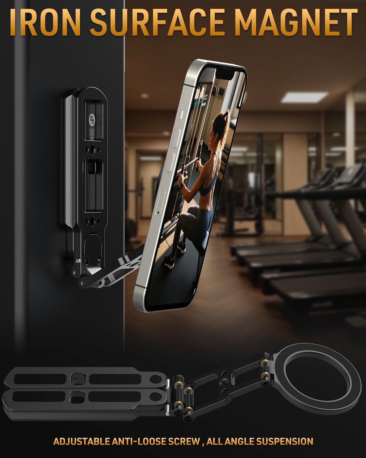Magnetic Foldable Phone Tripod