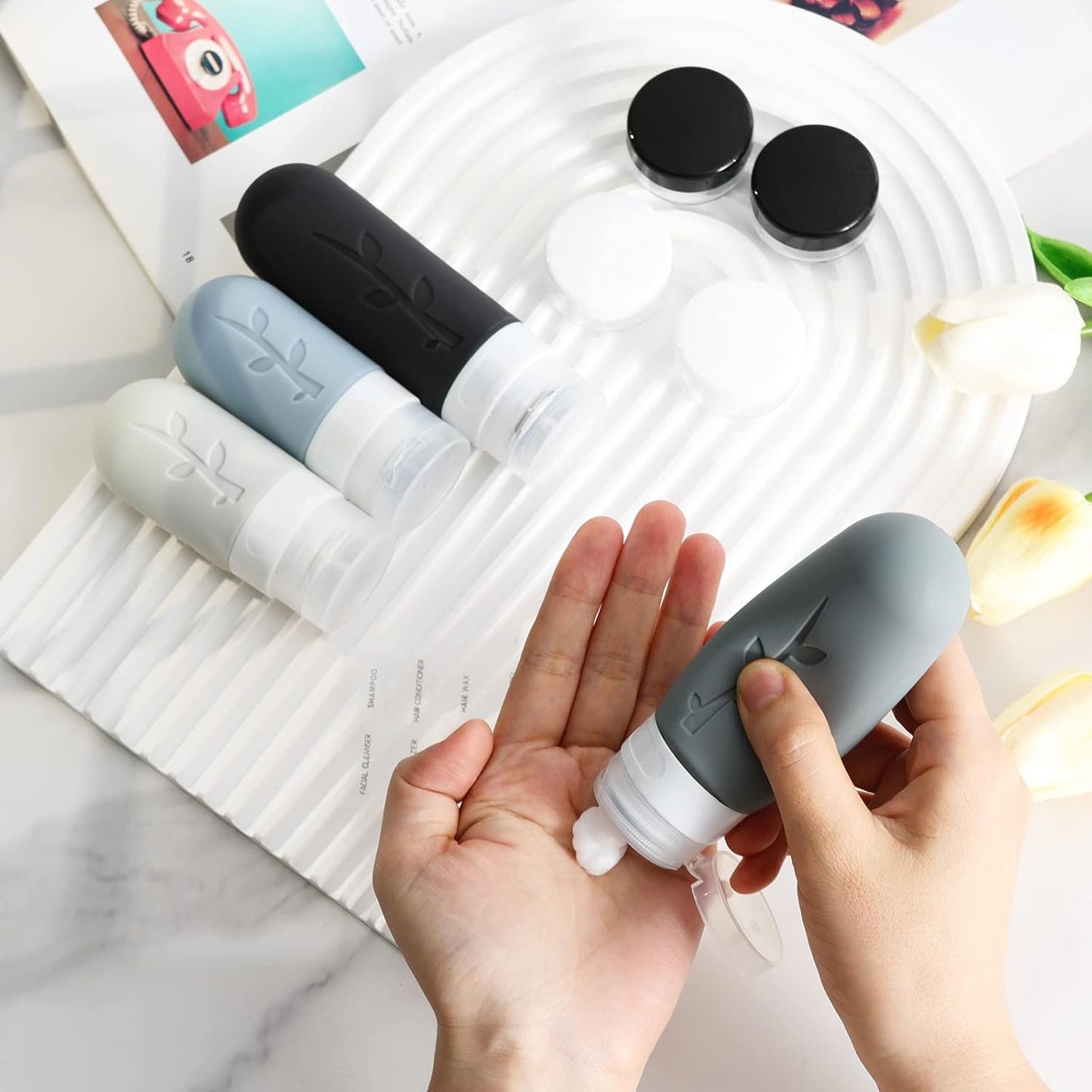 Refillable Travel Toiletry Kit