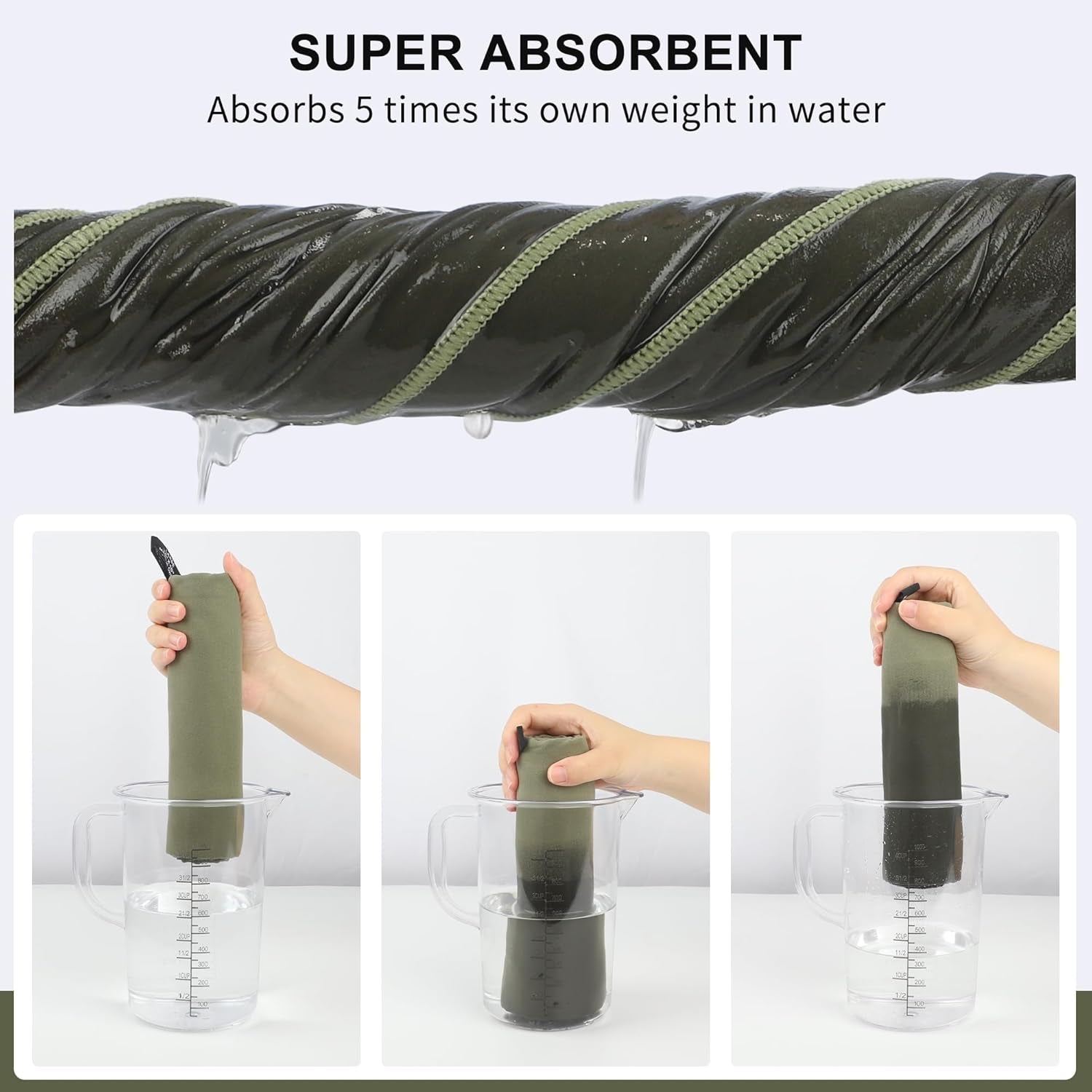 Quick-Dry Microfiber Travel Towel