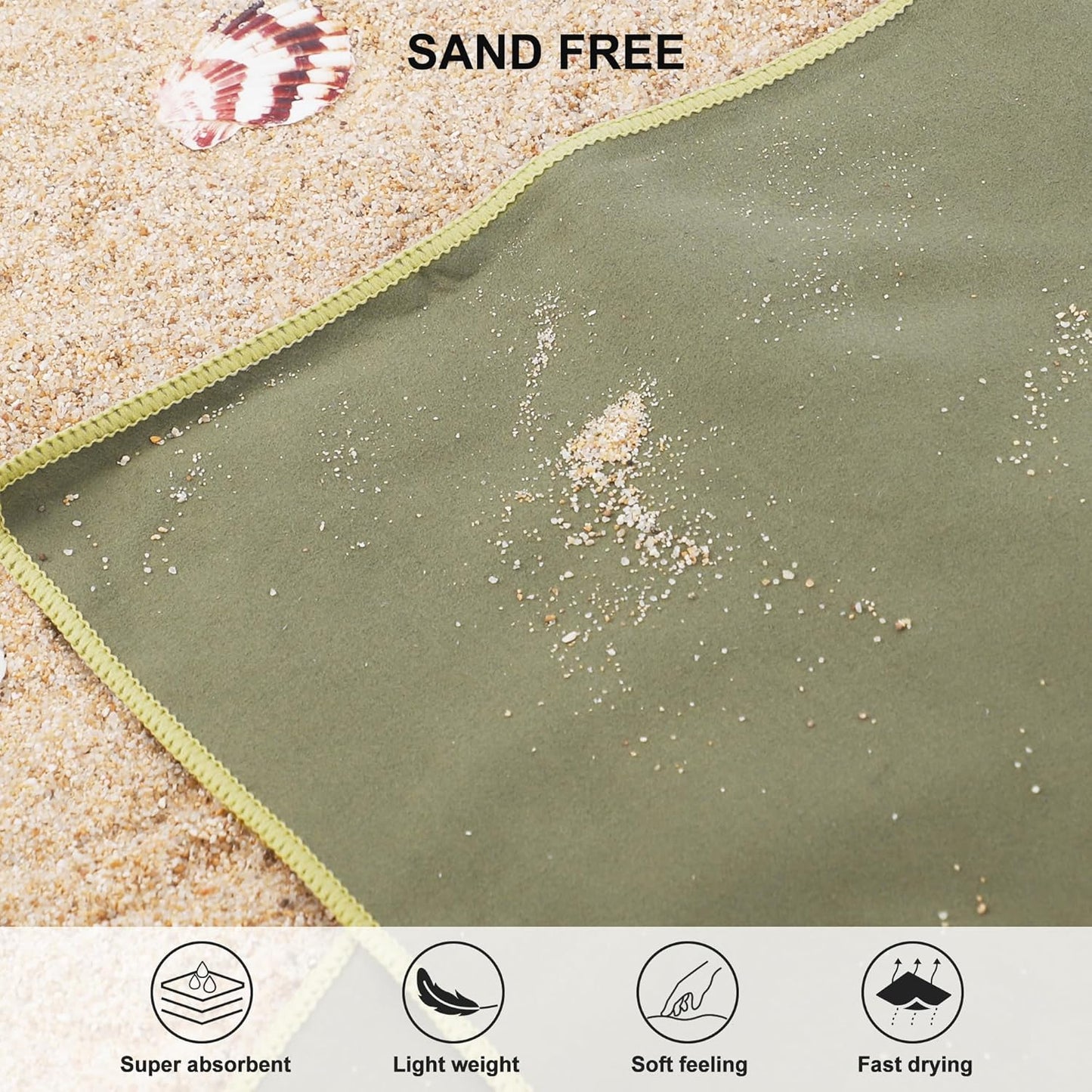 Quick-Dry Microfiber Travel Towel
