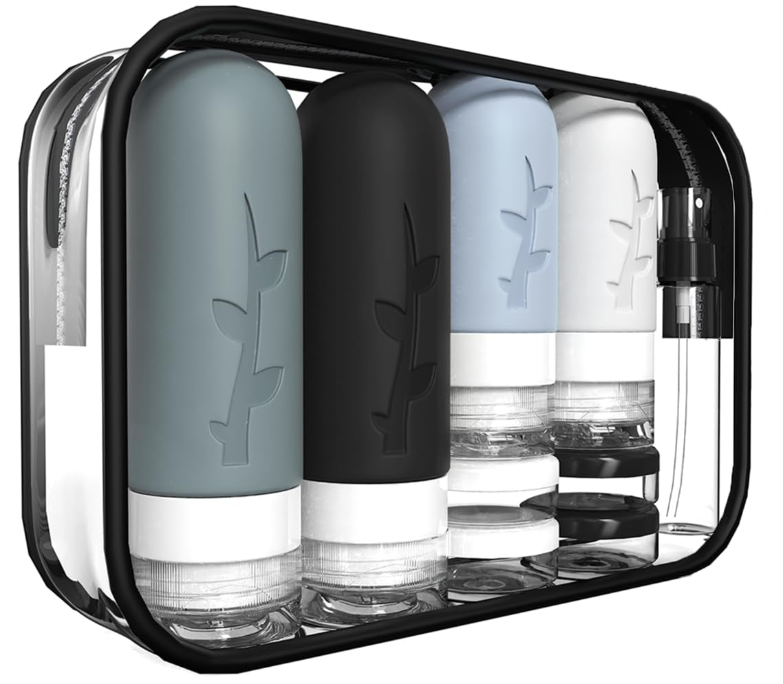 Refillable Travel Toiletry Kit