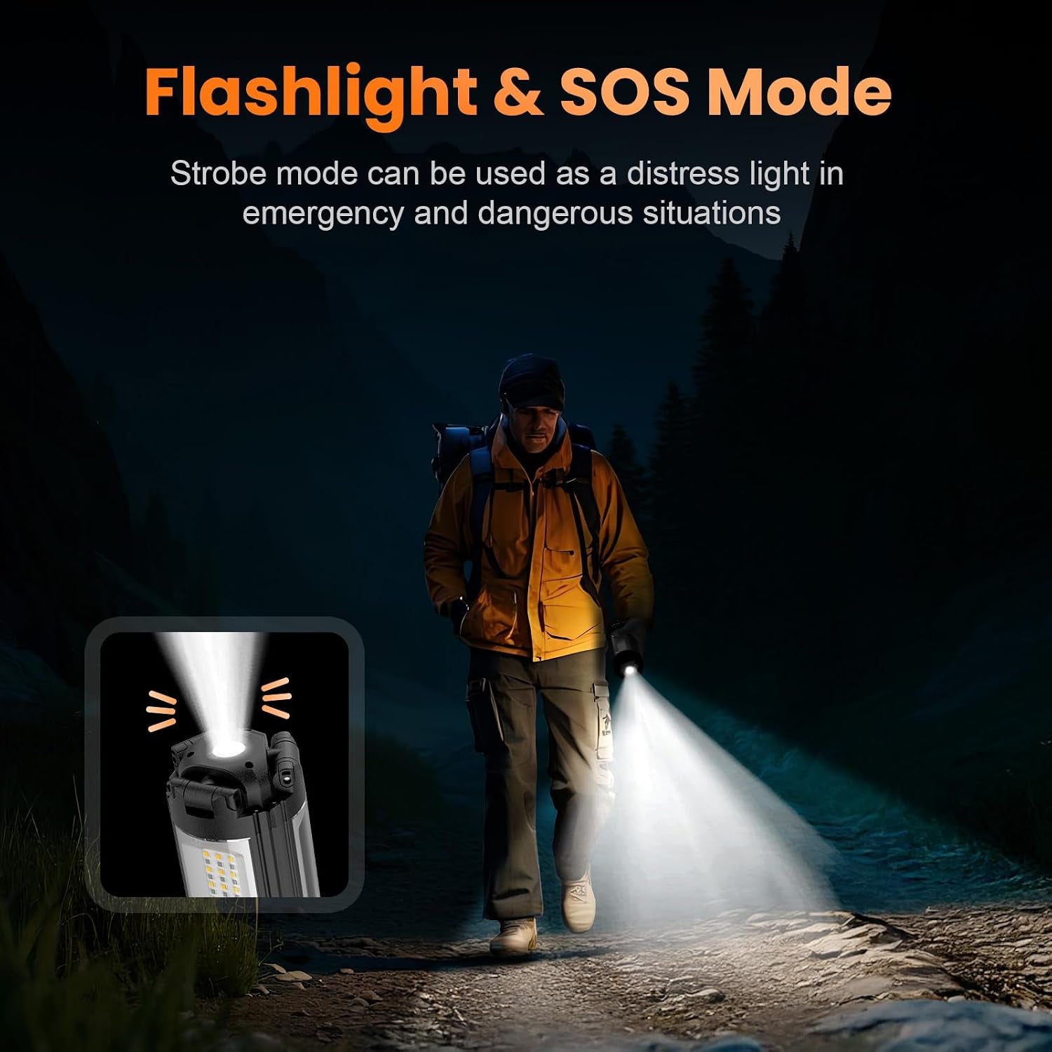 Portable Camping Light with Stand