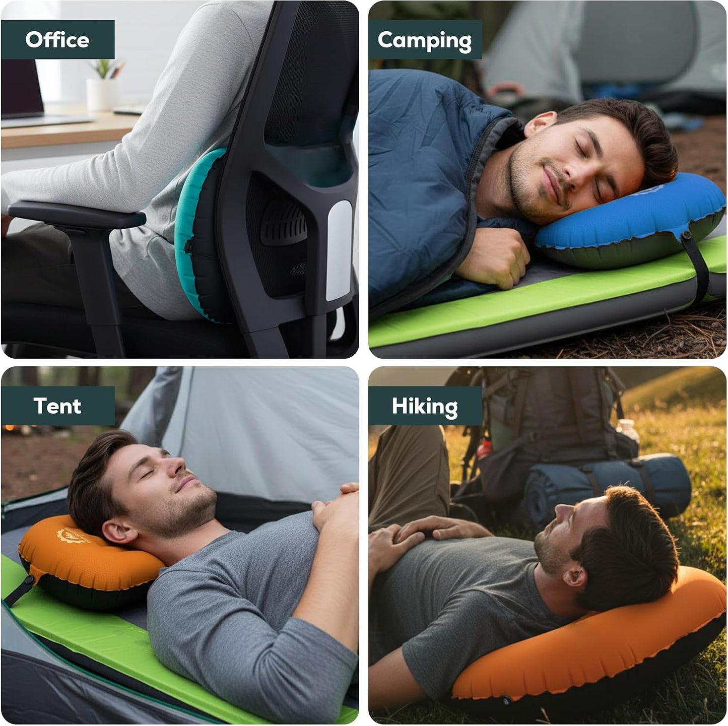 Ultralight Inflatable Camping Pillow