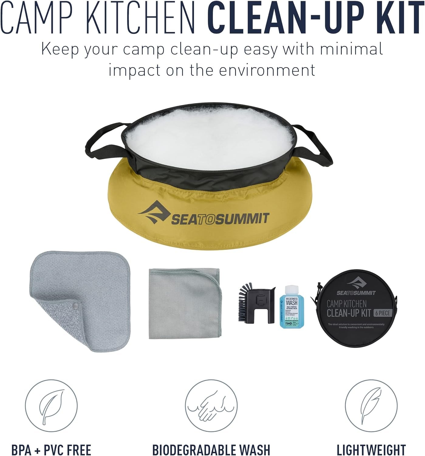Camp Kitchen Clean-Up Kit