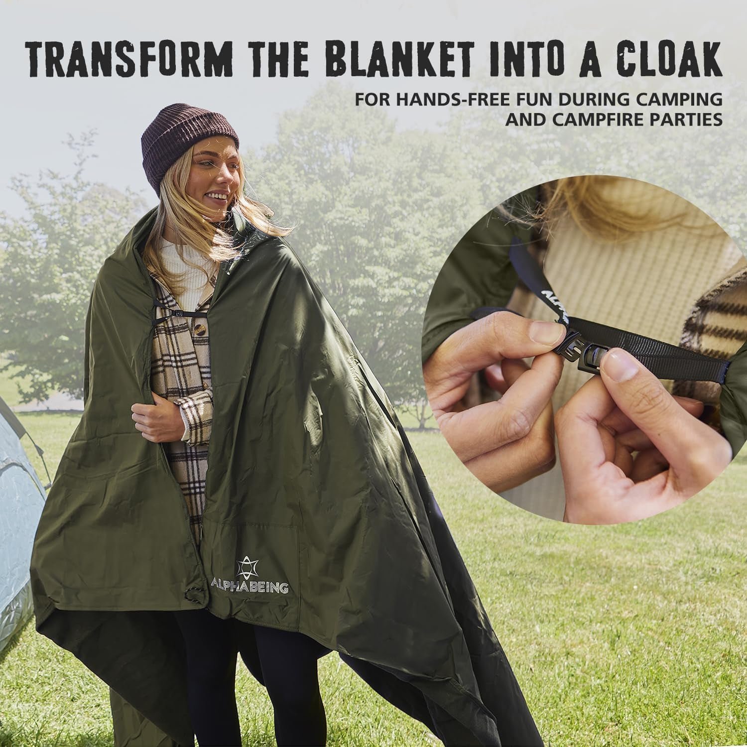 Merino Wool Outdoor Blanket