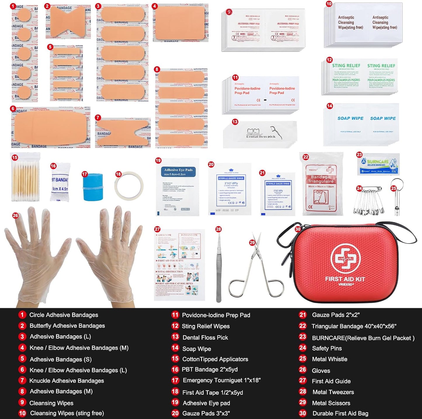 Compact Outdoor First Aid Kit