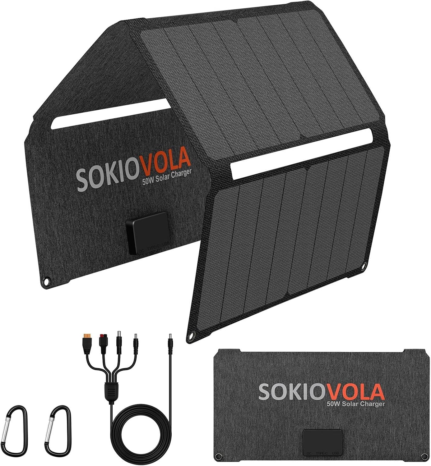 50W Foldable Solar Panel Charger