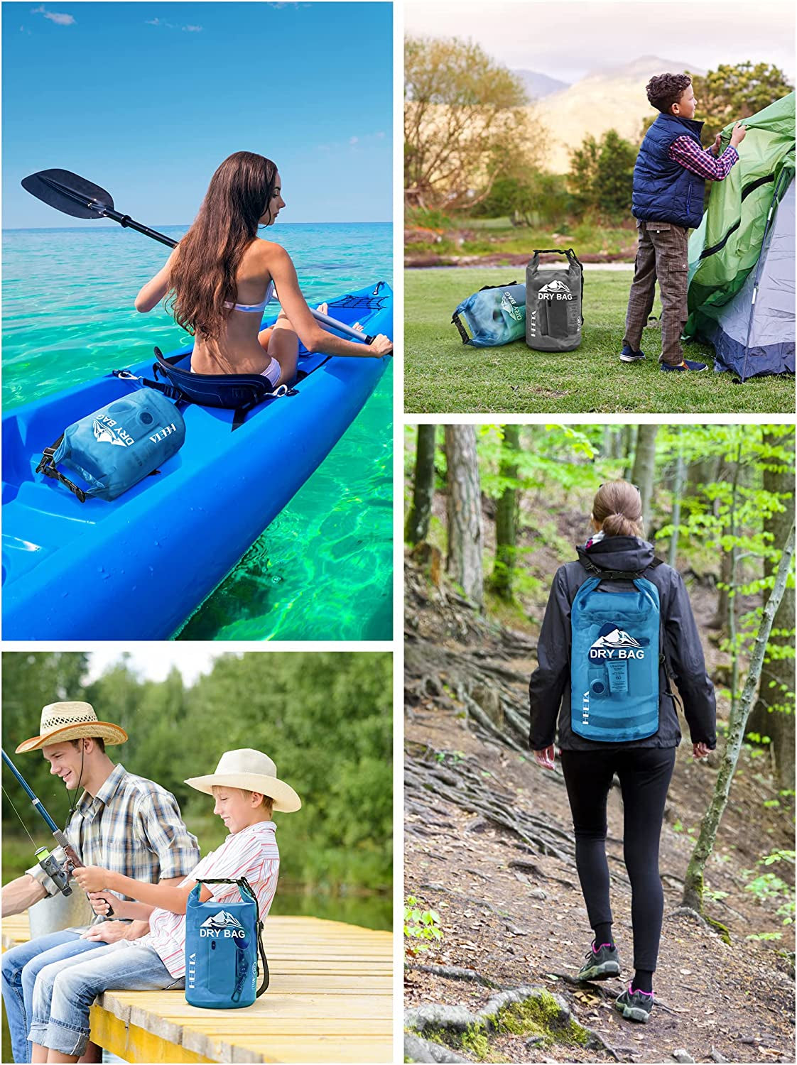 Waterproof Roll-Top Dry Bag