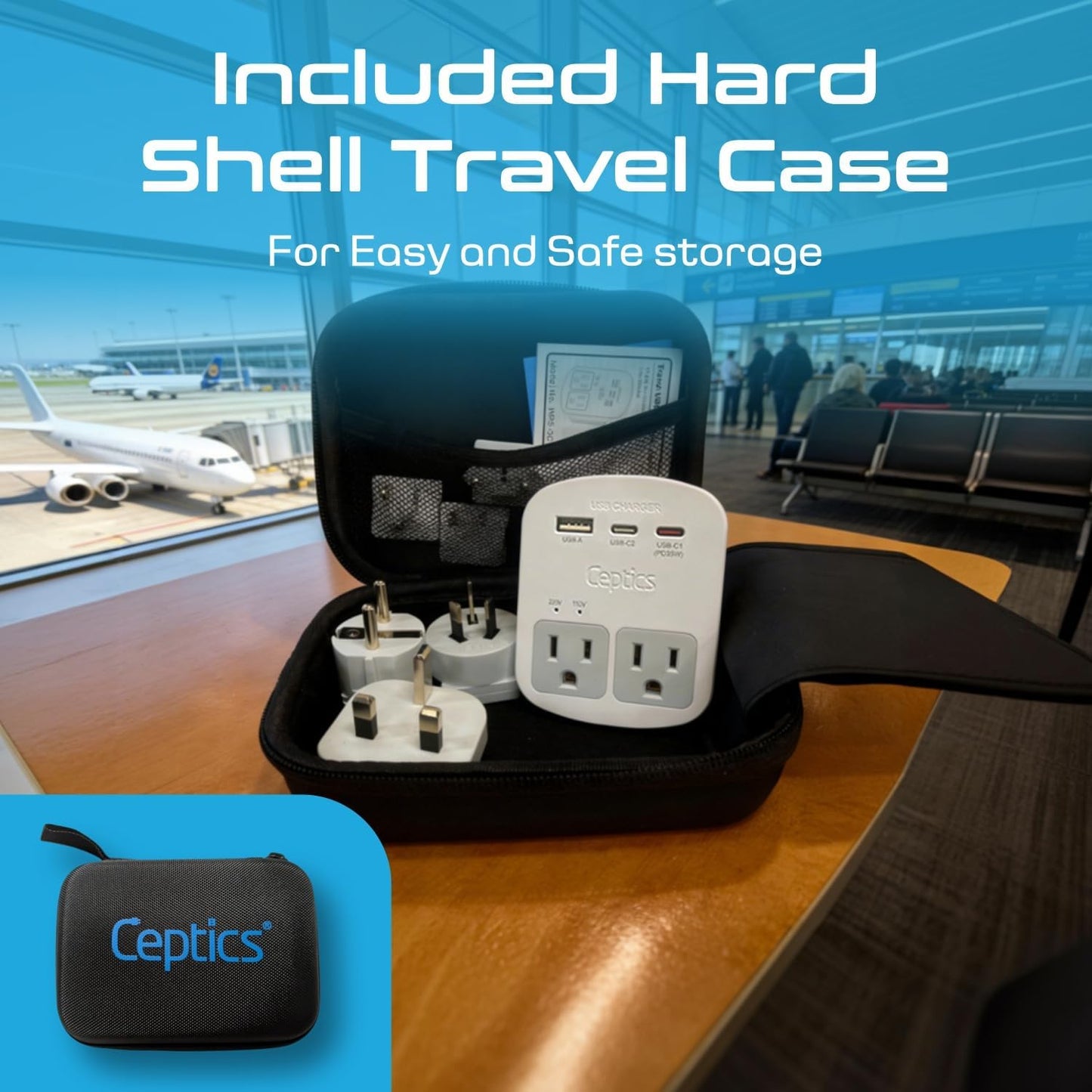 Universal Travel Adapter Kit