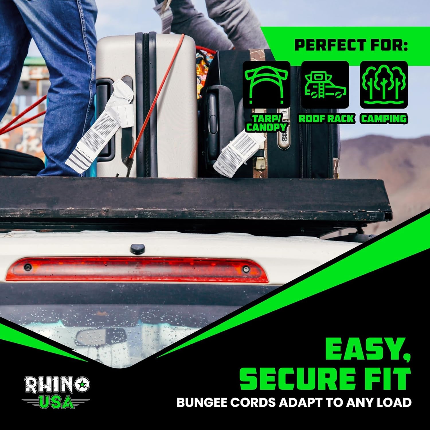 Heavy-Duty Bungee Cord Set