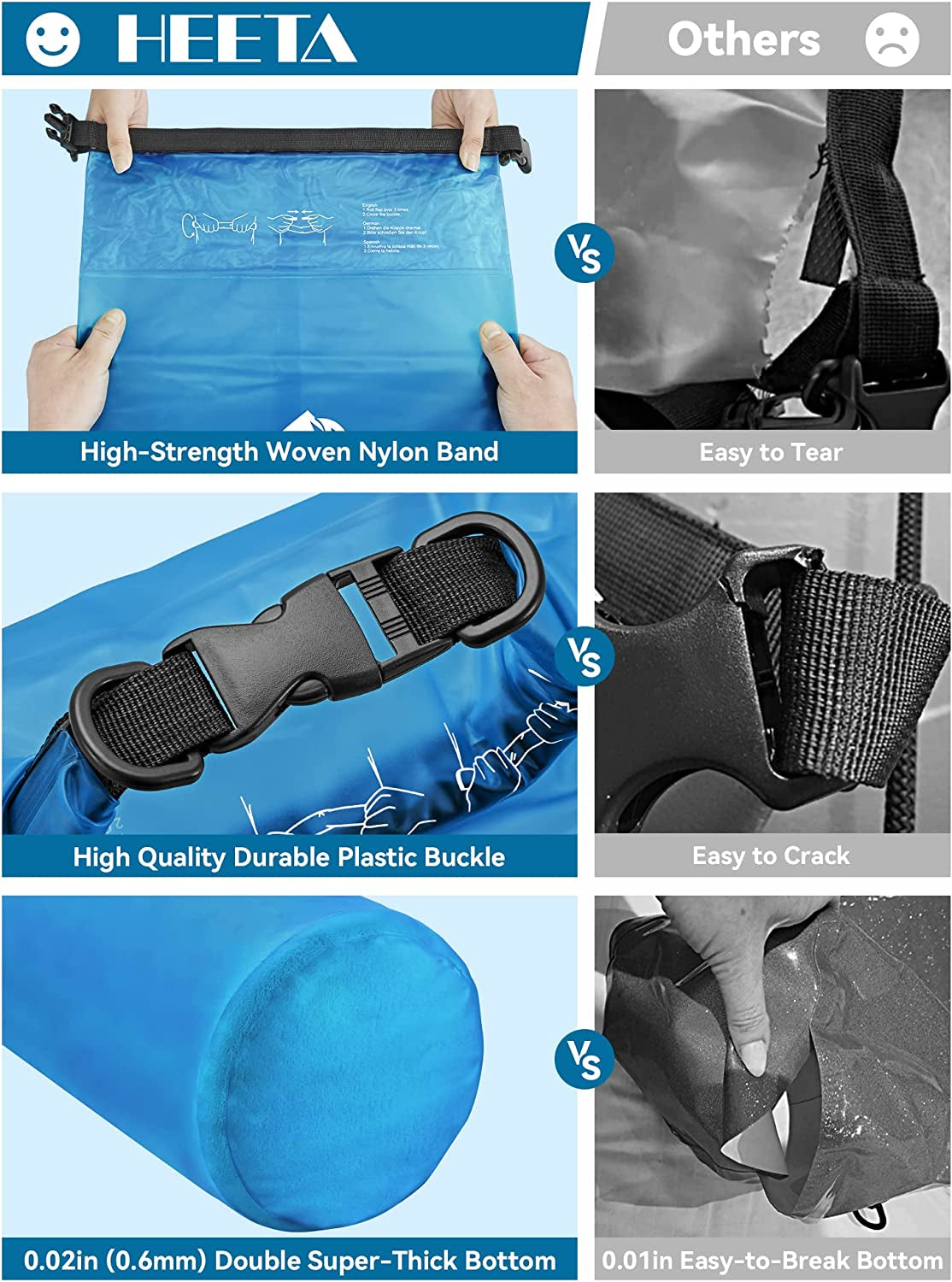 Waterproof Roll-Top Dry Bag
