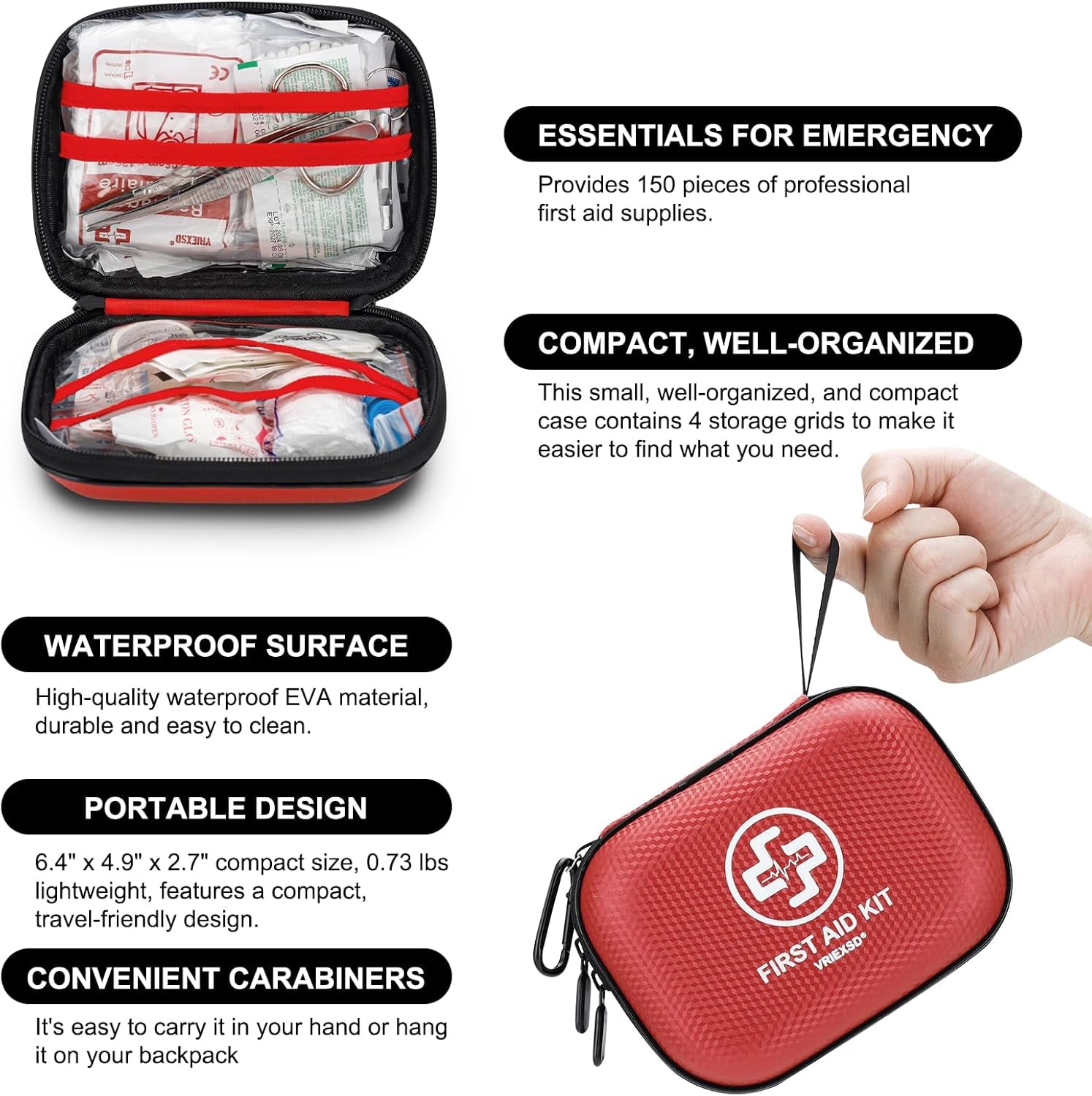Compact Outdoor First Aid Kit